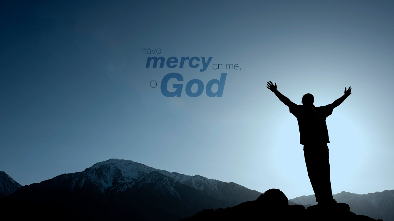 have mercy on me O God christian wallpaper_1366x768
