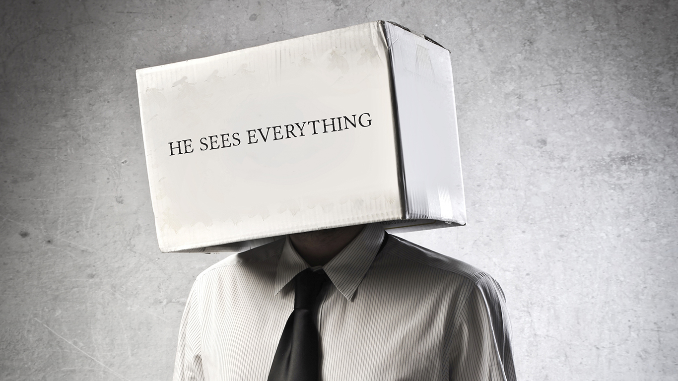 He sees everything box head hidden christian wallpaper hd_1366x768