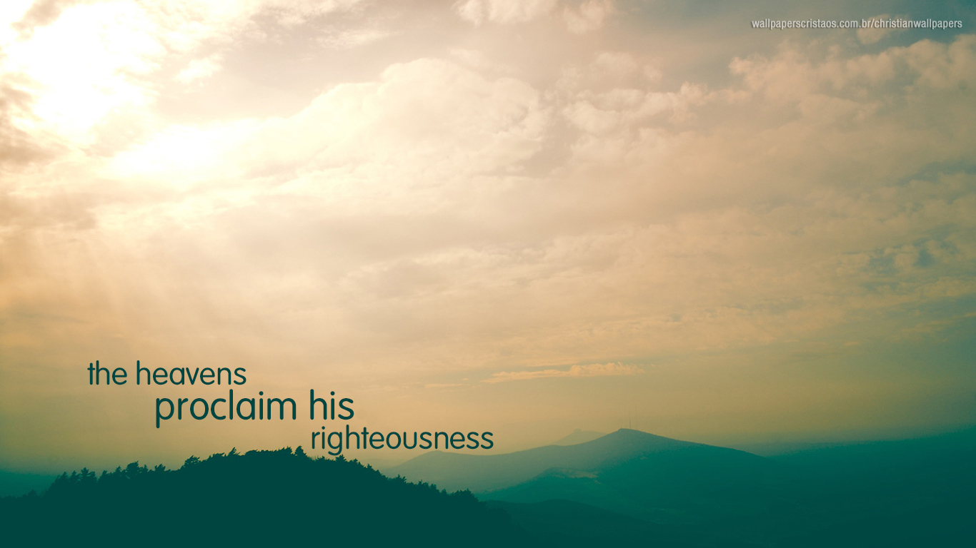 The Heavens Proclaim! | Christian Wallpapers